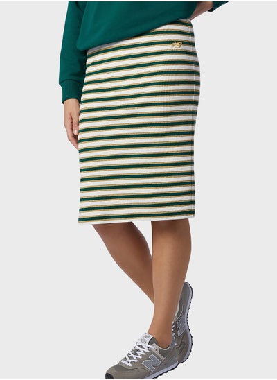 Buy Athletics Lurex Stripe Skirt in Saudi Arabia