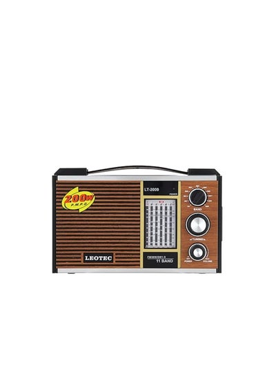 Buy FM/AM/MW1/MW2-LT Radio from Liutec. Classic radio wooden 2009, brown in Egypt