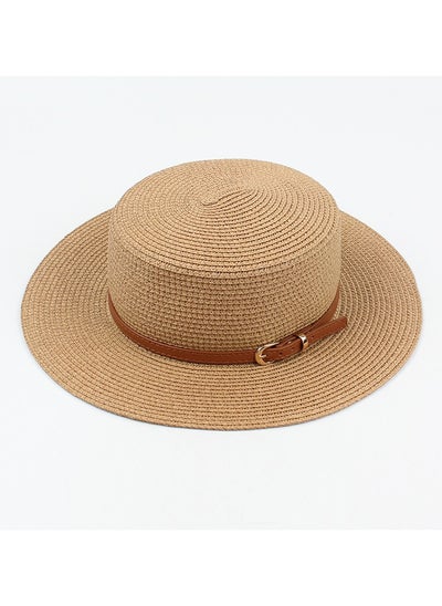 اشتري New Fashion Casual Flat Top Sun Protection Hat في الامارات