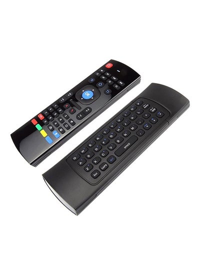 Buy 2.4G Wireless Remote Control With Build In Mic For Android TV Box MX3-M Black in UAE