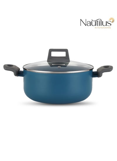 Buy Nautilus  Casserole 28 x 12Cm With G Lid, Scratch and Abrasion Resistance in UAE