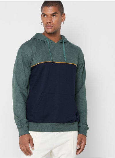 Buy Color block Hoodie in UAE