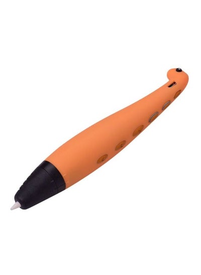 Buy Dinosaur 3D Printer Pen Orange/Black in UAE