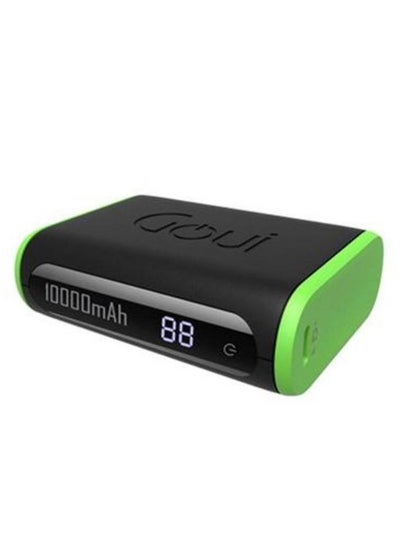 Buy 10000 mAh Bolt Mini Power Bank With Cable18 watt Black/Green in Saudi Arabia