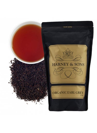 Buy Harney & Sons Organic Earl Grey Loose Tea, 16 Oz in UAE