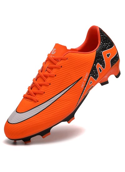 Buy SKY WING Football Cleats Men And Women And Kid,Indoor Outdoor Low Top Soccer Shoes For Boy And Girl Lightweight Shock Resistant Training Boots Professional Turf Shoes Sport Athletic Ground Football Boots in UAE