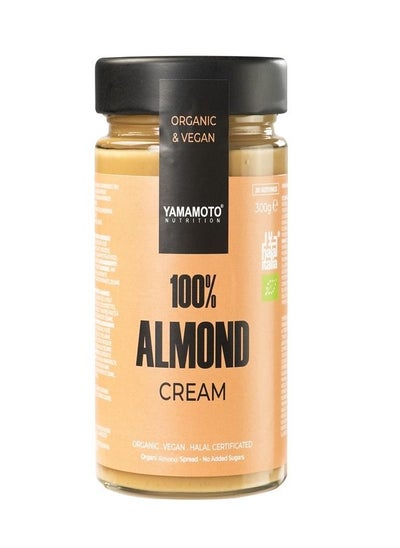 Buy 100% Organic and Vegan Almond Cream 300 grams in UAE