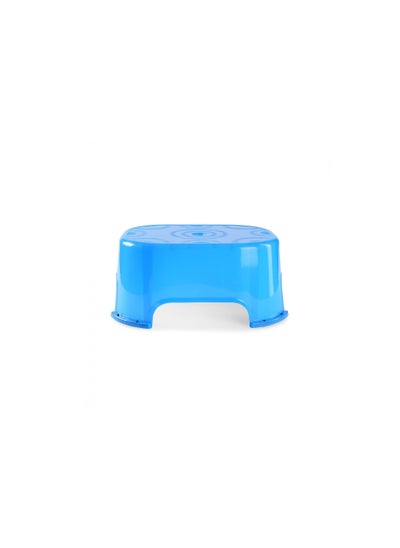 Buy Basic Plastic Stool | Blue | 40x31x180cm in UAE