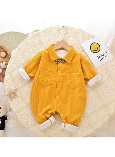 اشتري Baby Bodysuit Crawling Suit Long Sleeve Clothes في السعودية