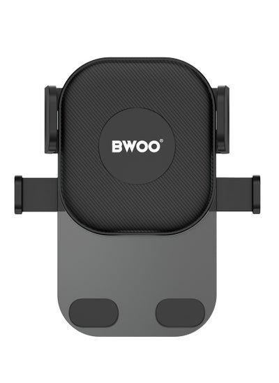 اشتري Bwoo Car Phone Holder Air Vent Car Universal Phone Holder Mount with Auto Clamp for 4.7-7 inch Smartphones في الامارات