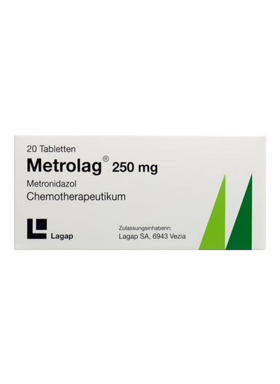 Buy Metro lag 250Mg Tab 20S in UAE