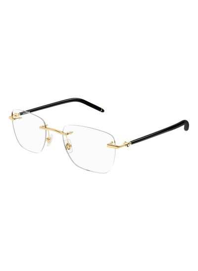 Buy Men's Square Eyeglass Frame - MB0274O 001 53 - Lens Size: 53 Mm in UAE