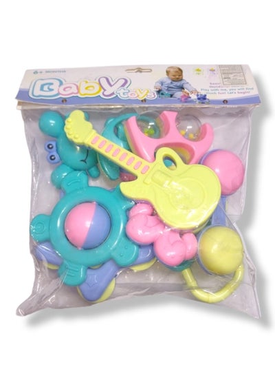 Buy Baby Rattle Toys - 8 piece in Egypt