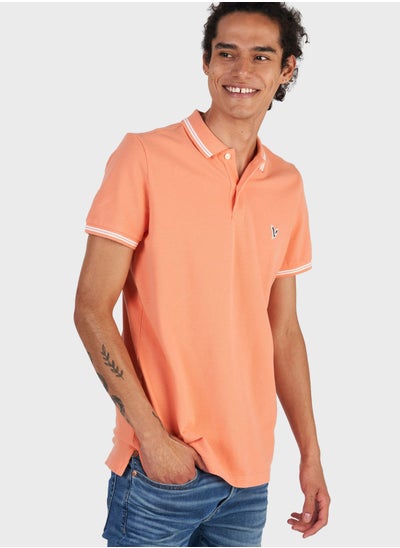 Buy Logo Pique Polo in Saudi Arabia