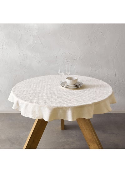 اشتري Harper Alim Jacquard Round Table Cloth 140 x 140 x 140 cm في الامارات