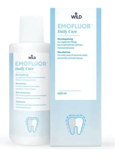 Buy Emofluor Daily Care Mouthwash 400ml in UAE