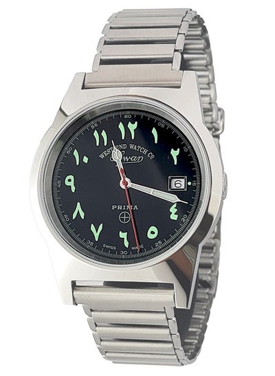 Buy West End Watch Co Arabic Dial Stainless Steel Watch For Men 6841_10_0788R in Saudi Arabia