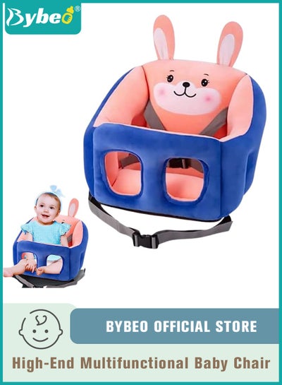 Buy Baby Sofa Learn Sitting Chair, Nursery Sit Support Plush Seat, Soft Hugging Pillow Cushion, Infant Floor Seats with Safety Belts, Non-slip Armchair, Cartoon Animal Design, Gift for Kids Boys Girls in UAE