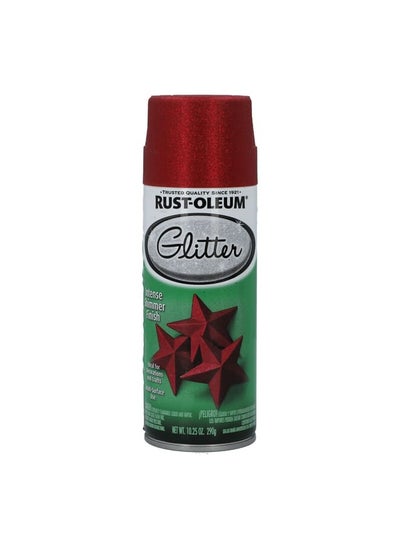 اشتري Spray Paint Glitter Red 10.25Oz في السعودية