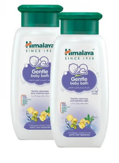 Buy Himalaya Gentle Baby Bath No Chemicals & Paraben Formula -2x400ml Twin Pack in Saudi Arabia