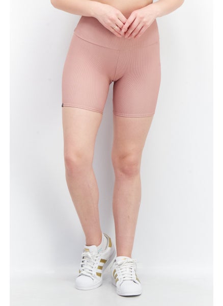 اشتري Women Sportswear Fit Training Leggings Short, Pink في الامارات