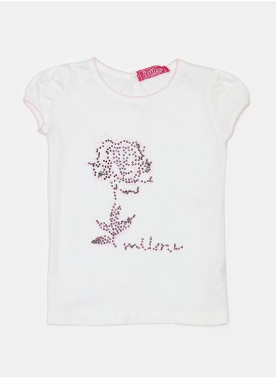 Buy Baby Girls T-Shirt Flower in Egypt