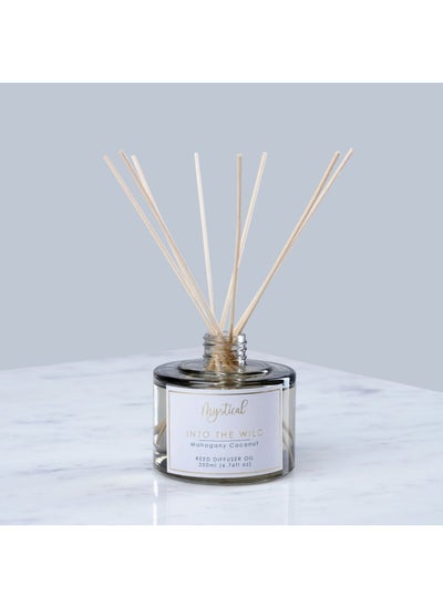 اشتري Mystical Mahogany & Coconut Reed Diffuser 200ml - Clear في الامارات