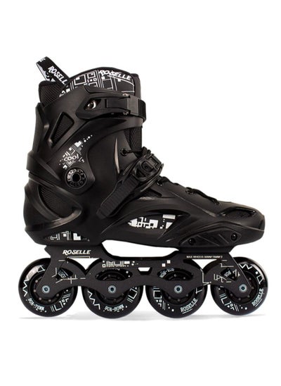 اشتري Professional Inline Skates Shoes With High Speed non break Single Row Skating Shoes for Men Women and Youth في الامارات