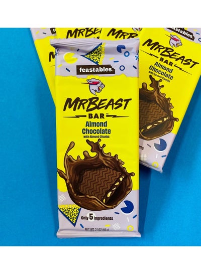 Mr Beast Almond Chocolate Bar w Almond Chunks