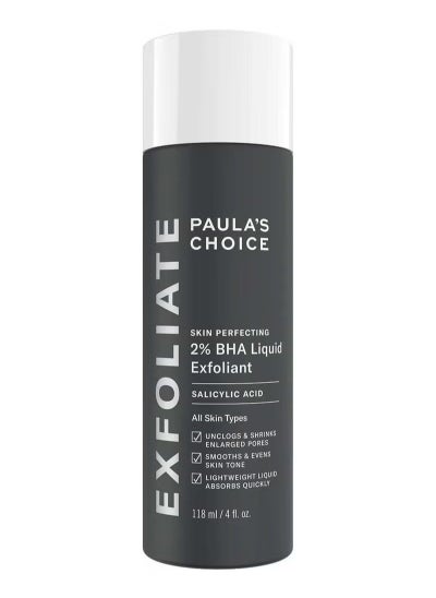 Buy Paula's Choice Skin Perfecting Liquid Exfoliant Black-White 118ml in UAE