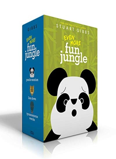 اشتري Even More Funjungle Boxed Set Pandamonium; Lion Down; Tyrannosaurus Wrecks by Gibbs, Stuart Hardcover في الامارات