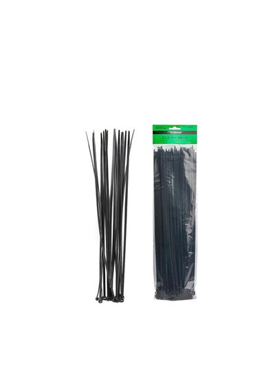 Buy Terminator Cable Ties Black 100PCS TCT 4.8X400 BW in UAE