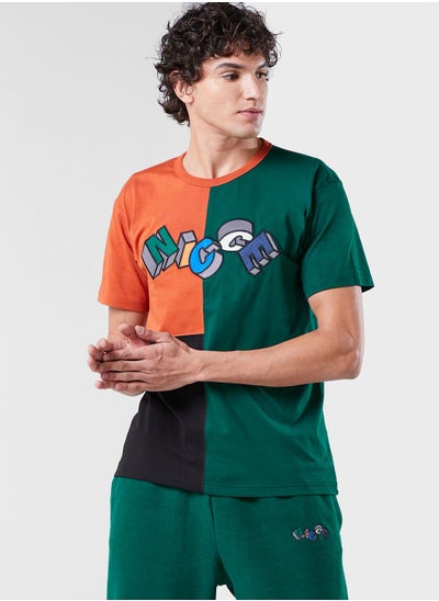 Buy Tumble Colour Block T-Shirt in UAE