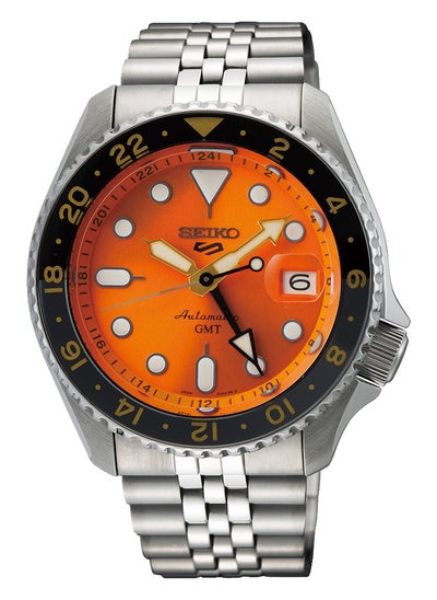 Buy Seiko 5 Sports SSK GMT Orange Dial Automatic Men's Watch - SSK005K1 in UAE