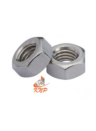 Buy KNP Hex Nut M14 GI - Pack of 10pcs in UAE