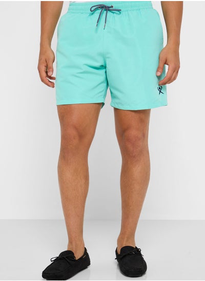 Buy Essential Drawstring Swim Shorts in UAE