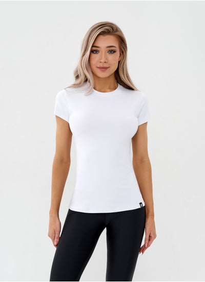 Buy Bona Fide T-Shirts for Women – Women Summer Tops – Comfortable T Shirt with Short Sleeve in UAE