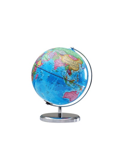 Buy COOLBABY 32CN World Globe Political Map Educational Geographic Globe Globe with Light Electroplated Gold Base Globe in UAE