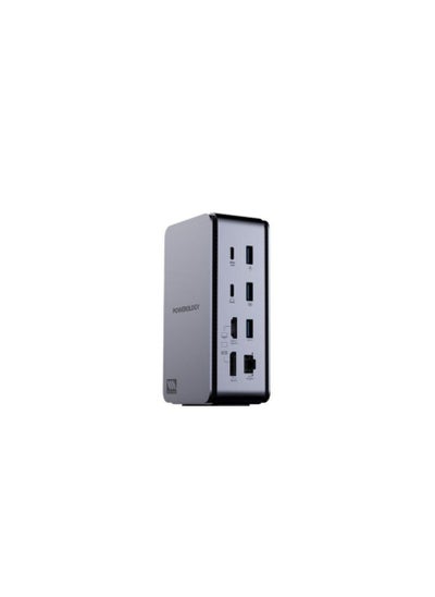 اشتري 15 in 1 Dual Dock Station PD 100W - Grey في الامارات