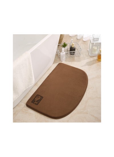 اشتري New Half Round Door Mat Toilet Floor Mat في السعودية