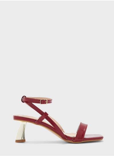 اشتري Square-Toe Strappy Sandals في السعودية