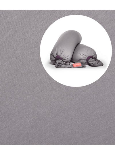 Buy bbhugme Pregnancy Pillow Cover - Stone in UAE