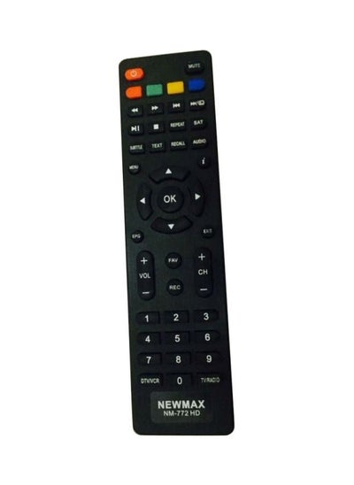 Buy Satellite Receiver Remote Control Black/White/Red in Saudi Arabia