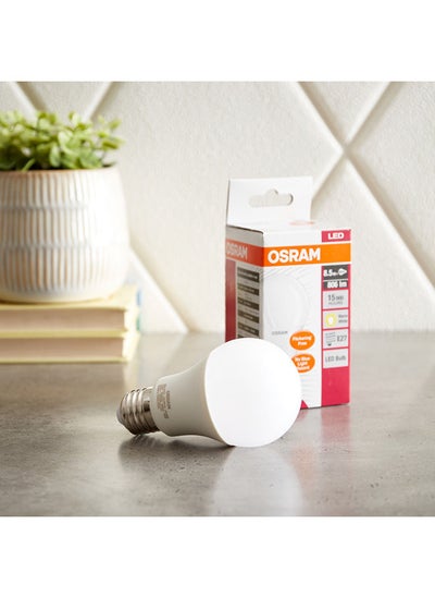 اشتري LED Round Frosted Bulb 6.5 x 10.5 x 6.5 cm في الامارات