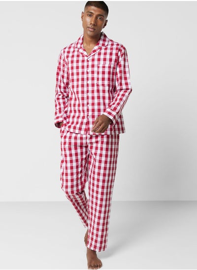 Buy Check Pyjama Set in UAE