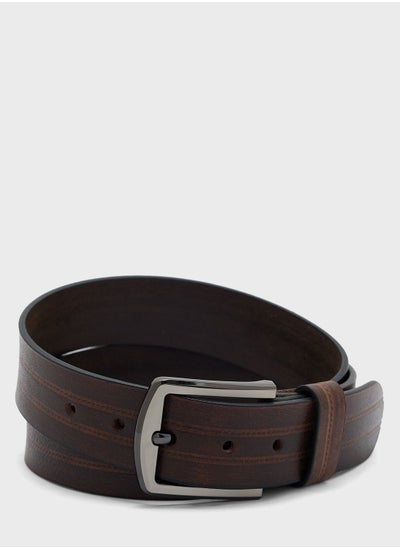 Buy Genuine Leather 40Mm Casual Belt in UAE