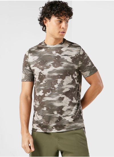 Buy Train Camo Tech T-Shirt in UAE