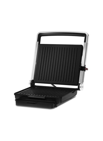 Buy Electric Contact Grill, 1500 Watt, Silver Black - CG810 in Egypt