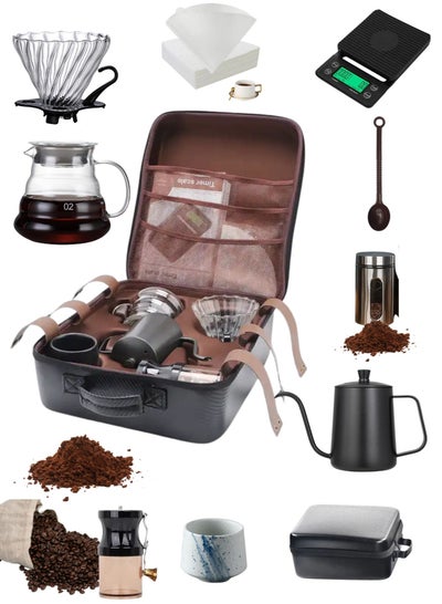 Camping Coffee Kit Tenrey Pour Over Coffee Maker Set All In Gift