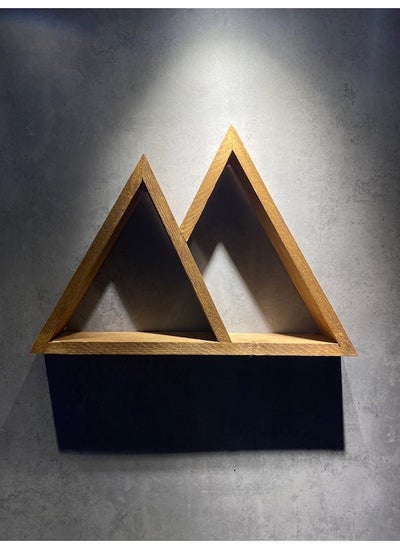 اشتري Triangular Wooden Wall Shelf في مصر